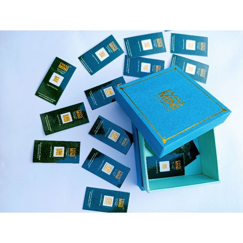 READY Logam Mulia emas mini emas murni mini gold 0,1gram