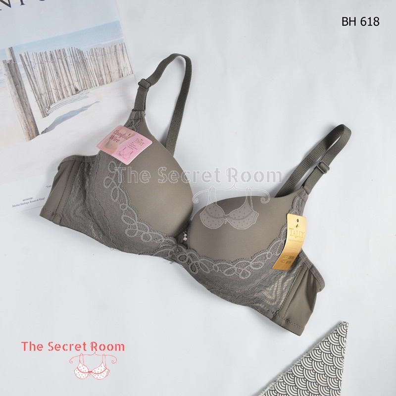 TALLY BRA BH PUSH UP 618 I CUP B BESAR | BUSA TEBAL I ADA KAWAT I SIZE 34-38