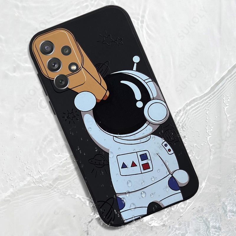 Soft Case Silikon Motif Disney Astronot Untuk SAMSUNG A32 A33 A23 A51 A53 A52 A42 A72 A71 A12 A13 A21s A22 A20 A02 A50 S21U