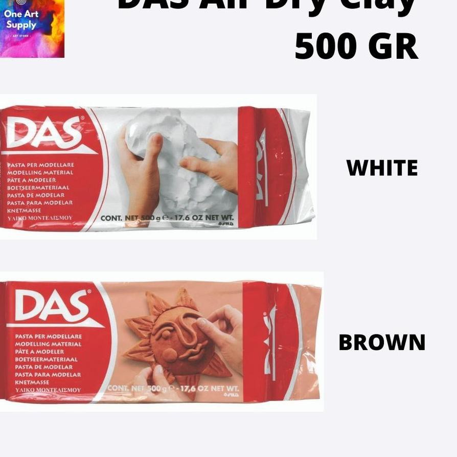 

Produk Baru DAS Air Dry Clay 500 gram.. .. .. ..