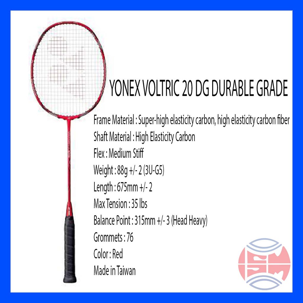 Raket Badminton Yonex Voltric 20DG