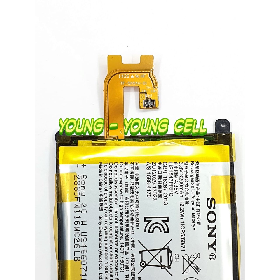 Baterai Original Oem Sony Xperia Z2 / L50 / LIS1543ERPC Batre / Batere / Batrei