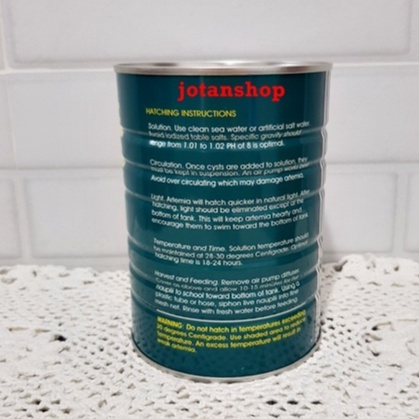 Kaleng Artemia Supreme Plus Golden West 425gr Original 425 gr supremeplus kultur