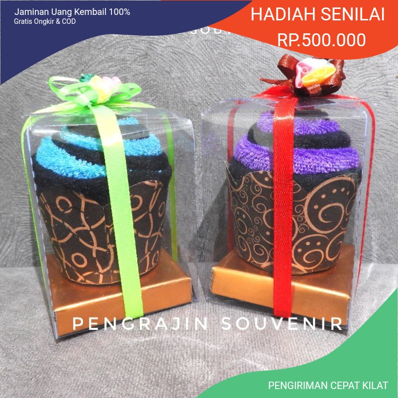 Souvenir pernikahan Saputangan towel cake Souvenir Pernikahan Unik Souvenir Lucu Sovenir Pernikahan 