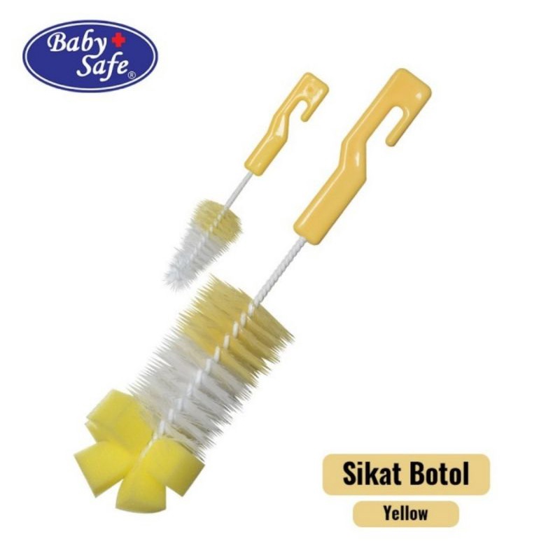 Baby Safe Sikat Pembersih Botol BD37-1/Bottle Brush Baby Safe