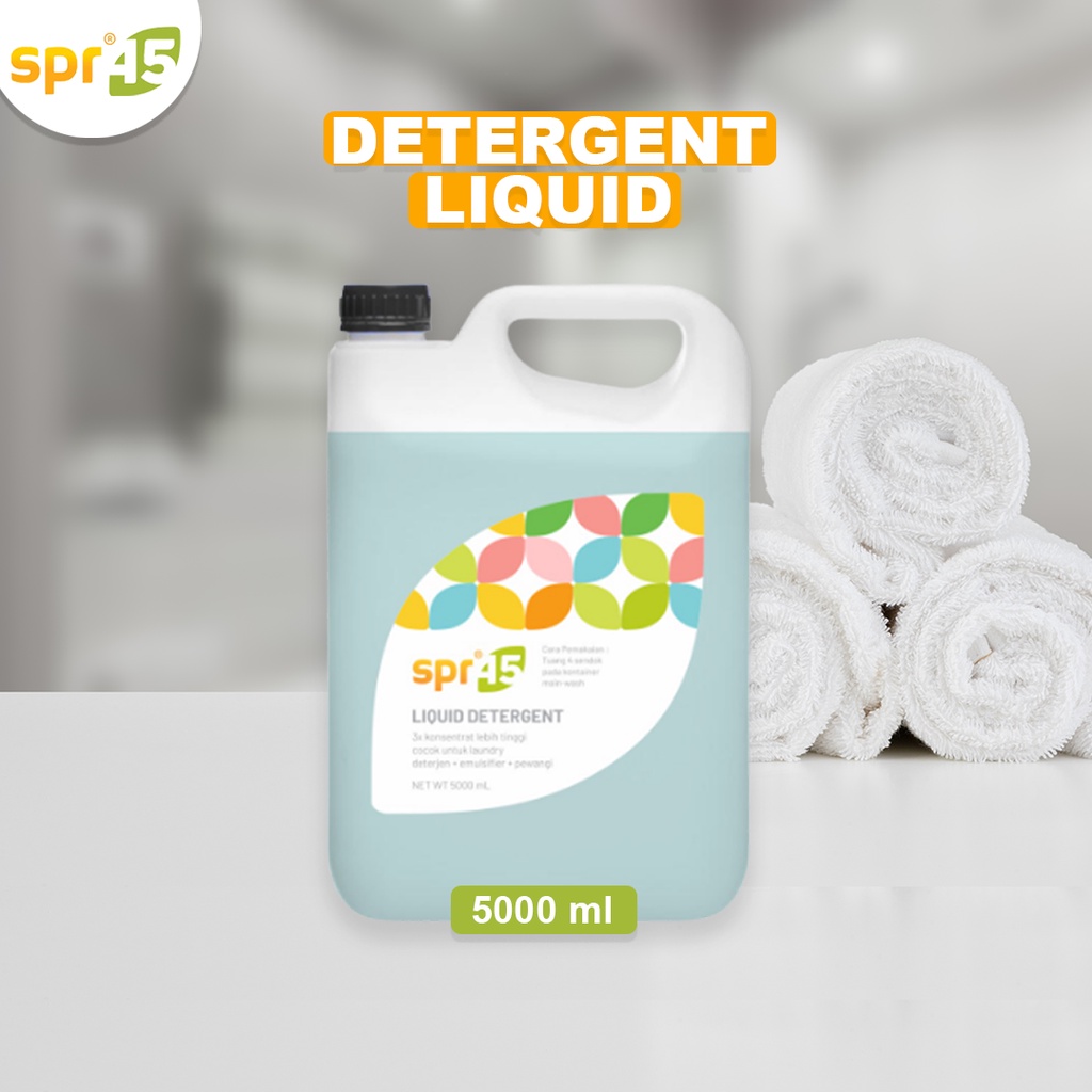 Detergen Cair Laundry SPR45 Deterjen Liquid Penghilang Noda Pakaian