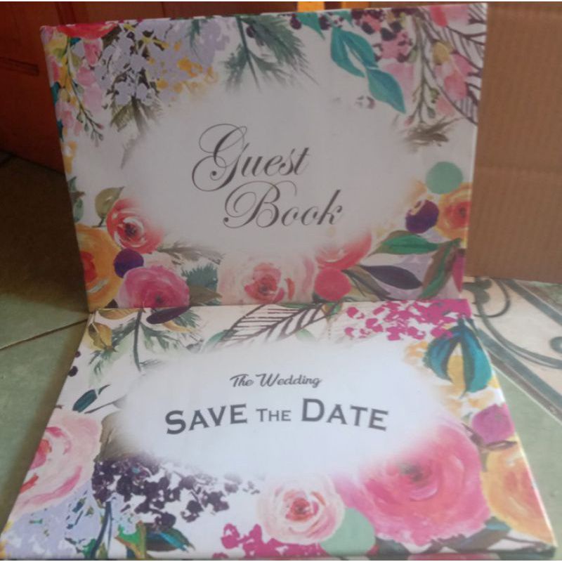 

GROSIR MURAH - Buku tamu undangan pernikahan