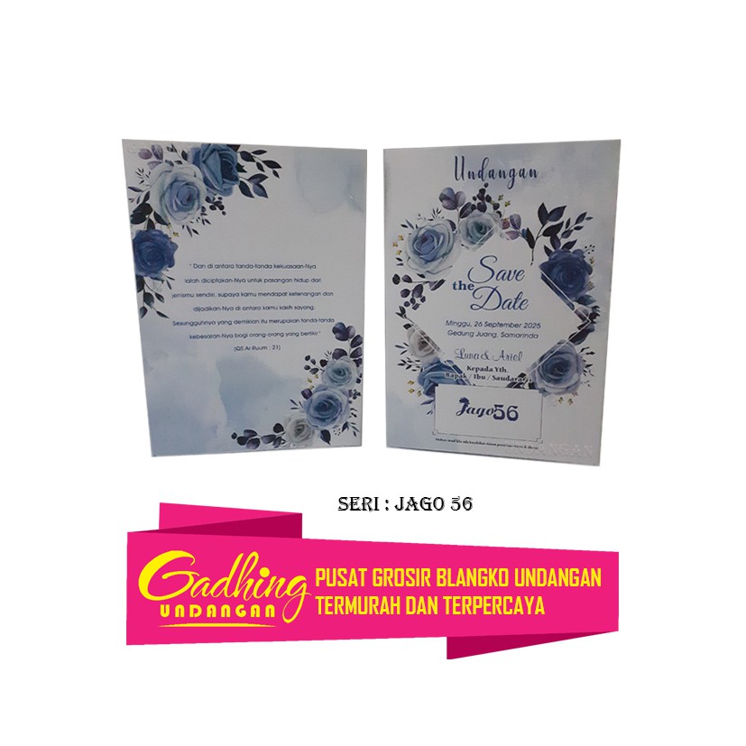 Blangko Undangan Jago 56 Harga Murah