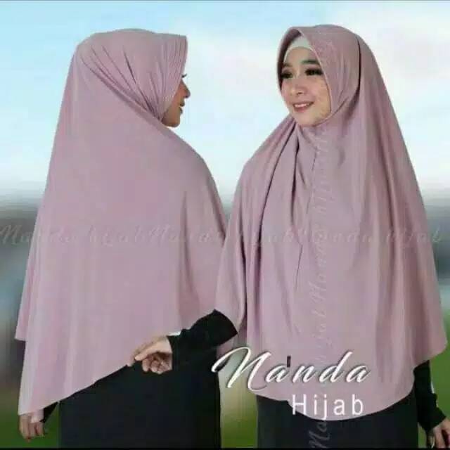 JILBAB BY NANDA HIJAB KERUDUNG INTAN BERGO WANITA .