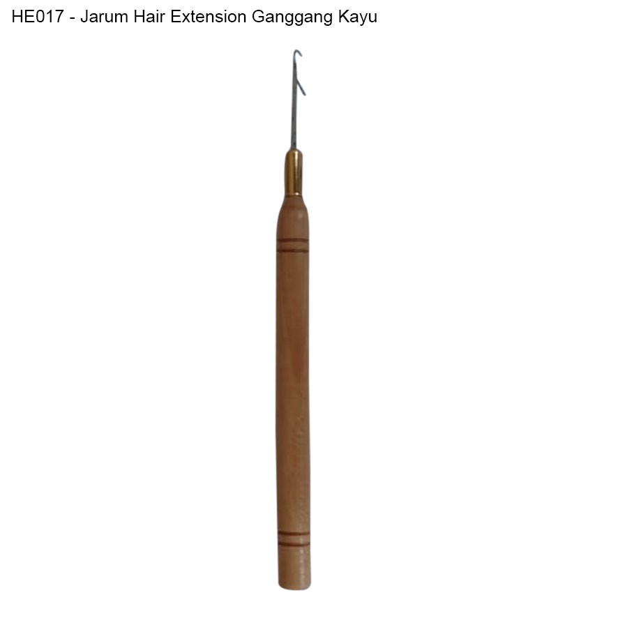Jarum Hair Extension HE Gagang Kayu