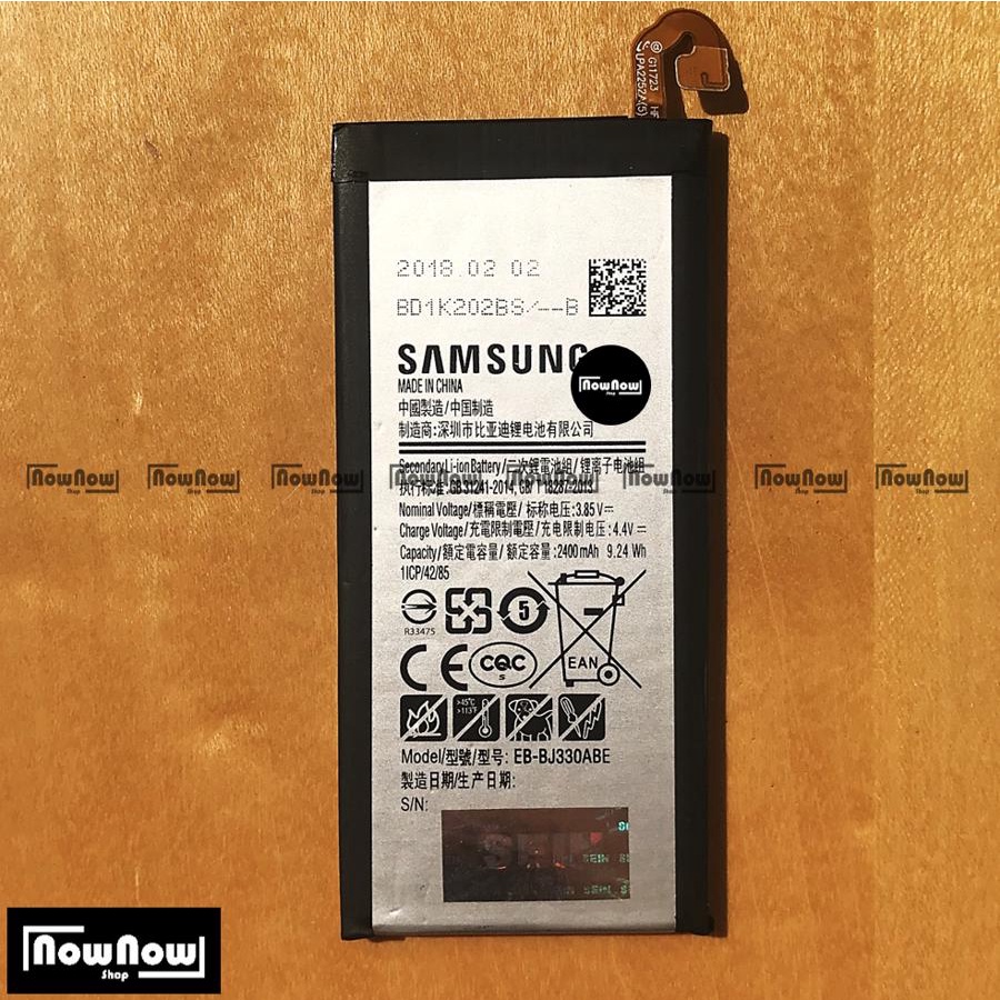 Baterai Samsung Galaxy J3 2017 J3 Pro J330 Original 100% Batre Batrai Battery HP