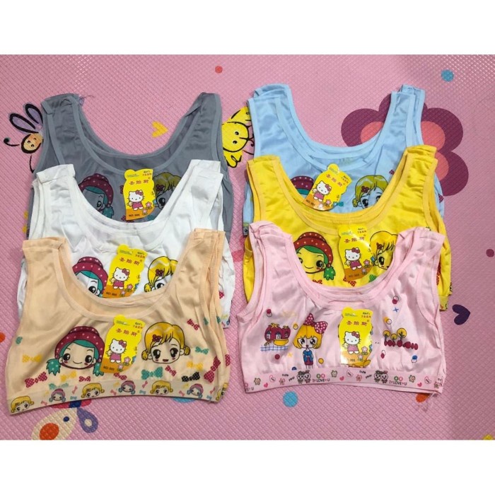 3 Pcs Miniset Doremi - Miniset Anak Perempuan / Remaja - Random Mix 3 Warna