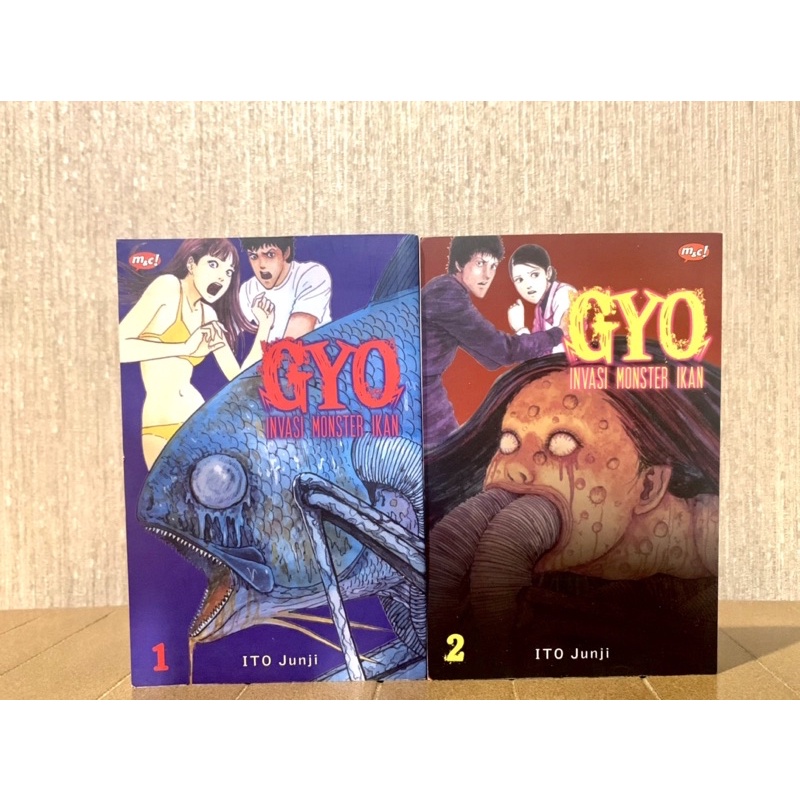Komik Manga Gyo Invasi Monster Ikan Set 1-2 tamat by Junji Ito