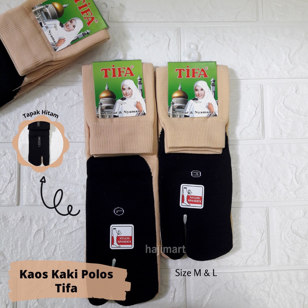 KAOS KAKI TIFA COKLAT / KAOS KAKI JEMPOL / KAOS KAKI TAPAK HITAM