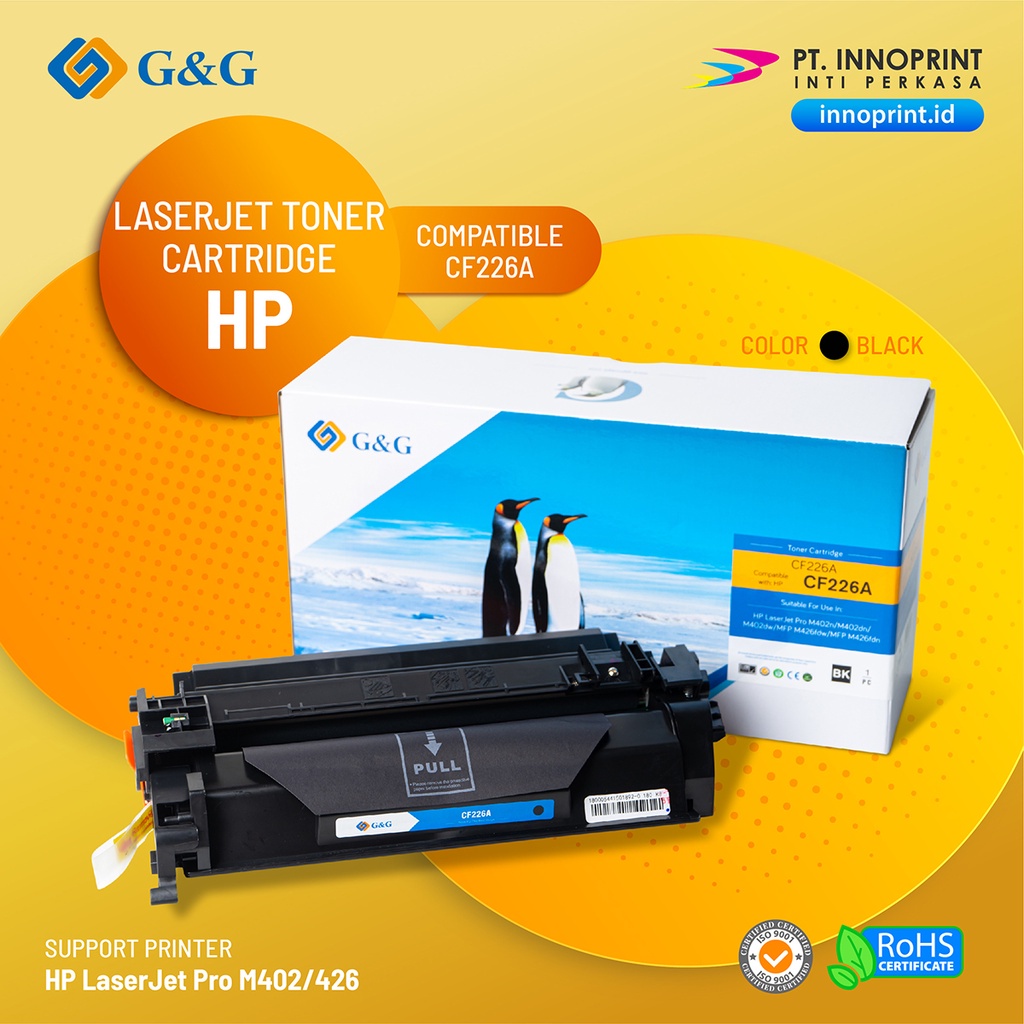 Compatible HP 26 A (CF226A) BLACK for HP LaserJet Pro M402/426