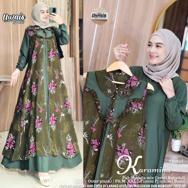 karamina dress set ori by uwais