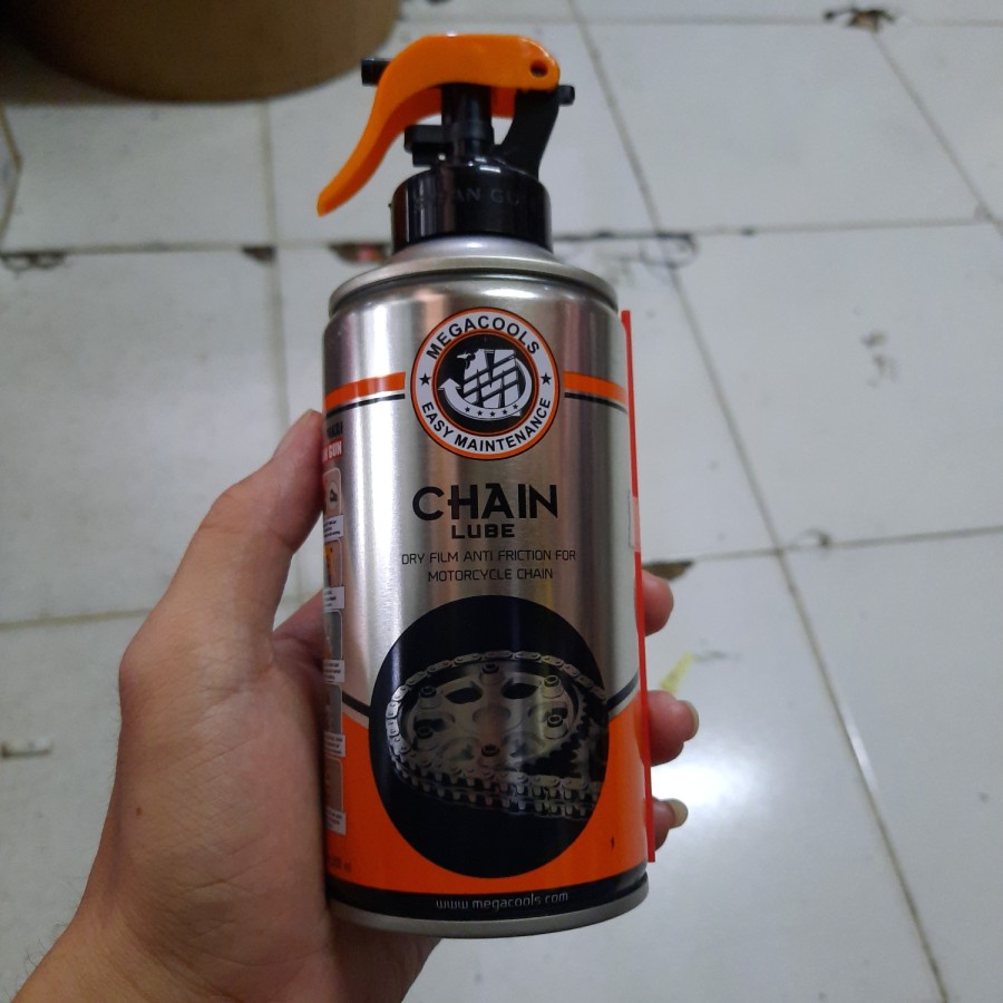 Megacools Chain Lube 300mL Cairan Pembersih Pelumas Rantai Motor