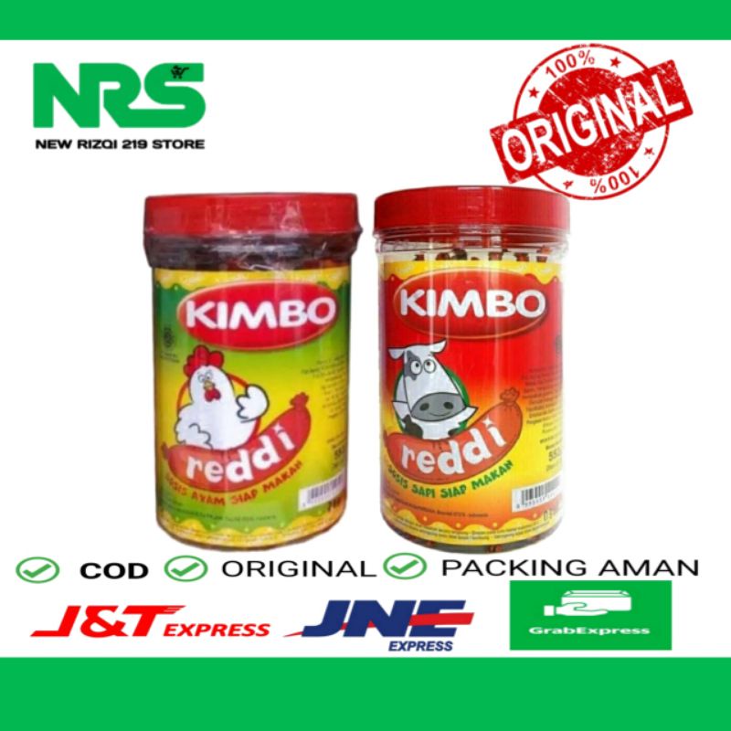 

Kimbo Reddi Sosis Ayam dan Sapi Toples Kimbo Reddi Sosis Sapi Siap Makan Toples Isi 24 x 23gr