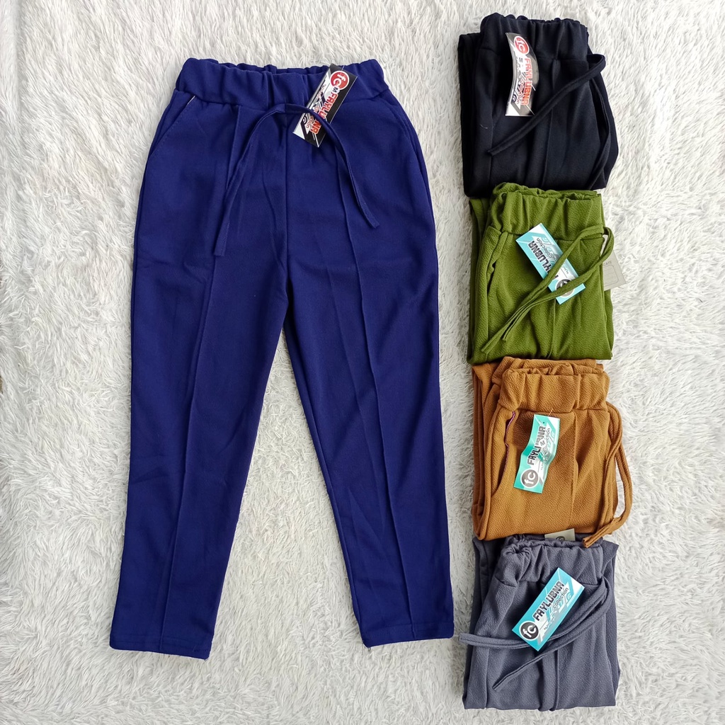 CELANA DOTY CREPE ANAK TANGGUNG 14-16 TAHUN / CELANA ANAK PPEREMPUAN / CELANA PANJANG ANAK TANGGUNG / DOTY CREPE ANAK