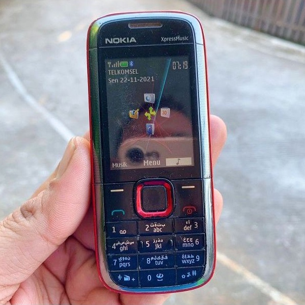 NOKIA 5130 XPRESS MUSIC HP JADUL SECOND ORIGINAL KLASIK KAMERA MUSIK HANDPHONE NOSTALGIA