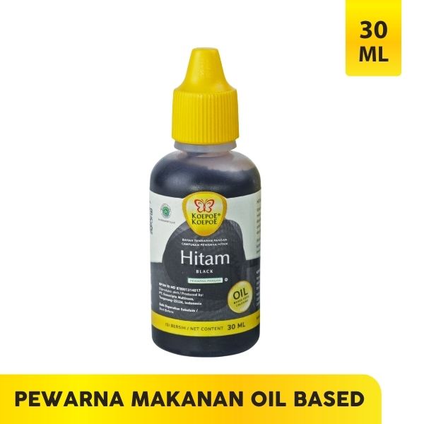 PEWARNA HITAM OIL BASE (30ml)