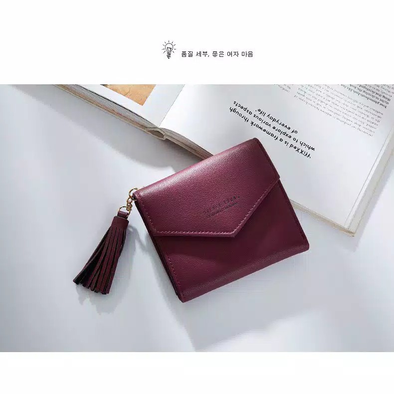 *ALIBABA1688*COD Dompet Wanita Forever Young Lipat A17 / Dompet Mini Import Forever Young 2019
