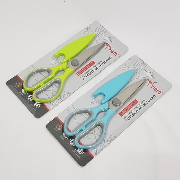 Gunting Dapur Viera / Scissor with Cover