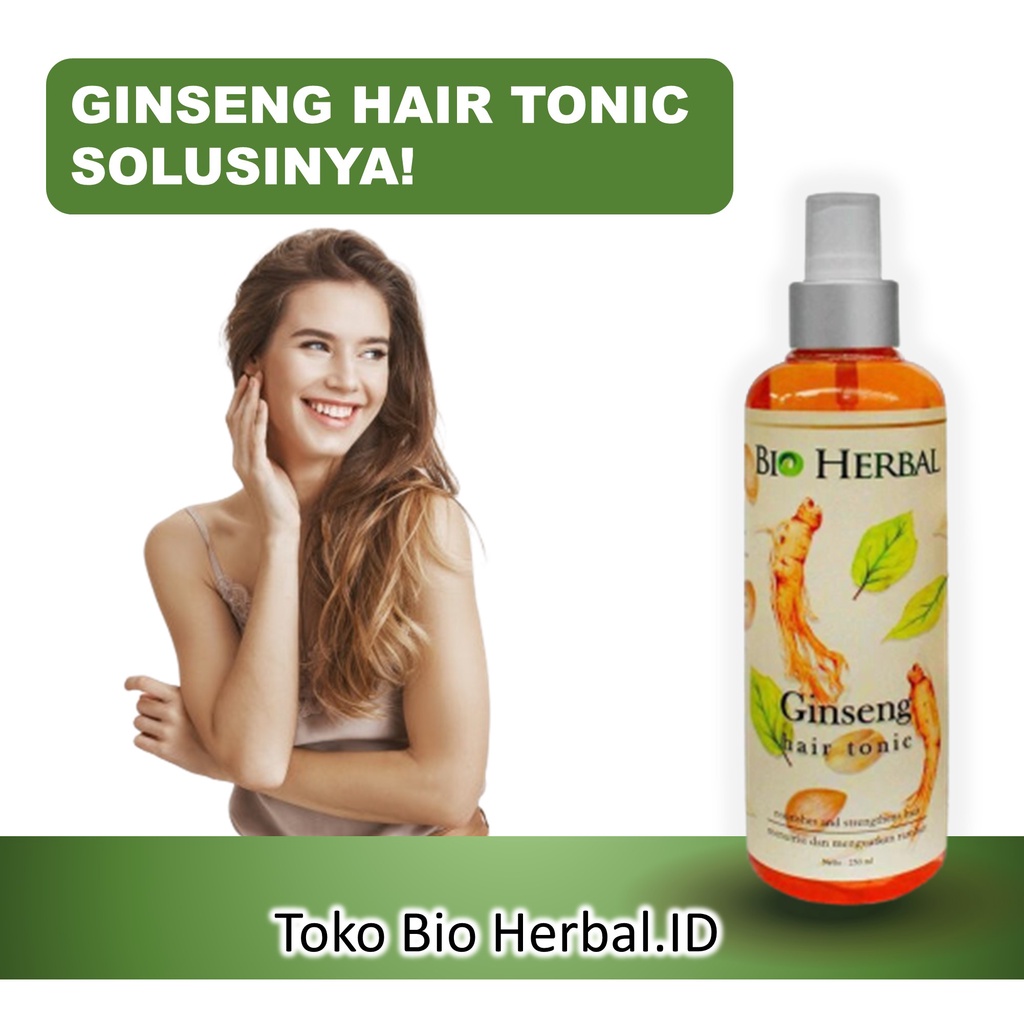 Hair Tonic Serum Rambut Rontok Hair Tonik Rambut Rontok Penyubur Rambut Rontok Tonic Ginseng B2Q