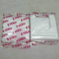 Kresek damai (hdpe)natural/bening@pack ukuran 15 - kantong plastik hajatan ukuran 15