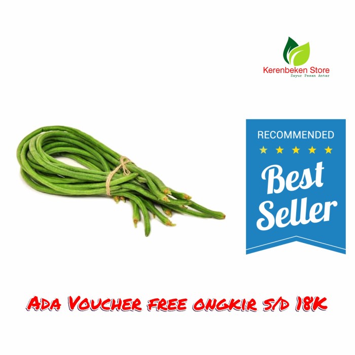 

Kacang Panjang per ikat (isi 6)