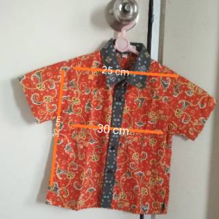 Preloved batik  bayi usia 1 2 tahun merk BATIK  KERIS  