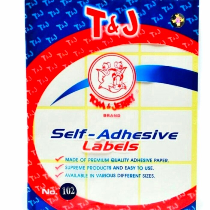 

Label TOM&JERRY No 102
