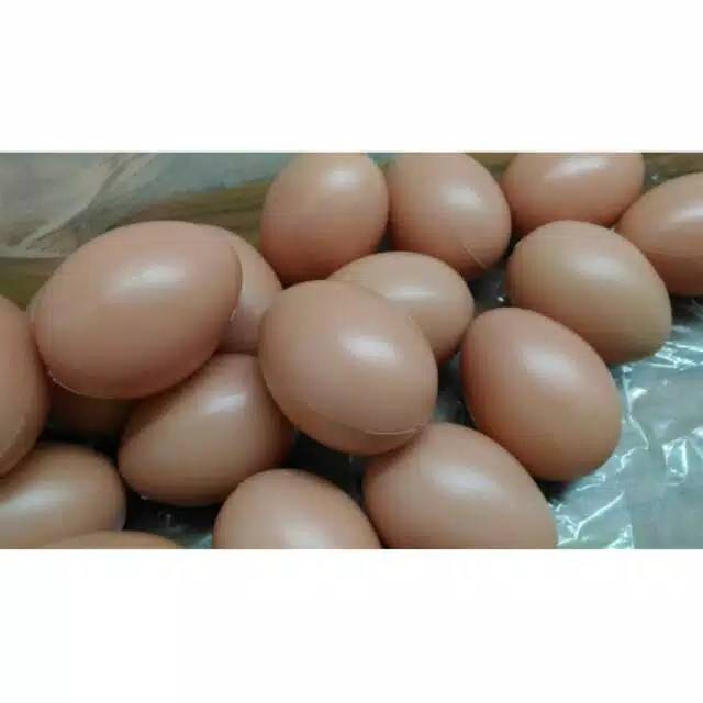 Mainan Telur Plastik / Telur Ayam Mainan Harga Satuan