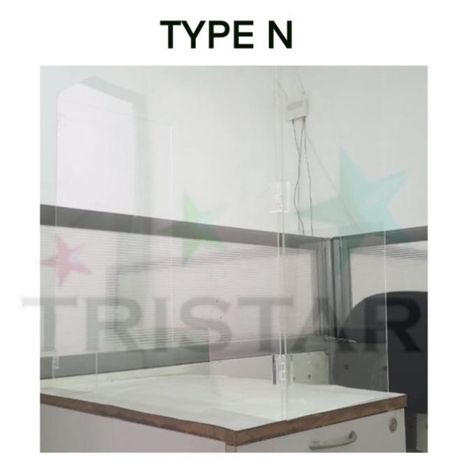 

Office & Stationery | Document Organizer | Akrilik Pembatas Kasir ( Type N ) 120 X 30 X 60 Cm (4Mm) | Best Seller