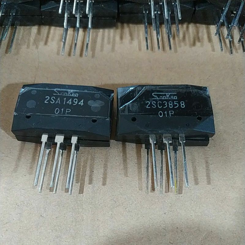 Transistor Final Sanken 2SA1494 & 2SC3858 Original