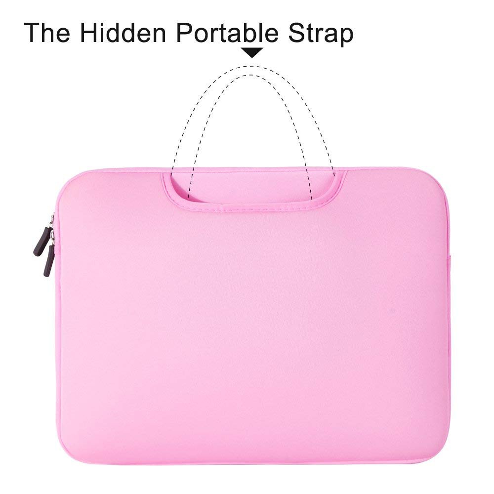 Tas Laptop Softcase Jinjing Foam Neoprene for Macbook 13 - 14 inch