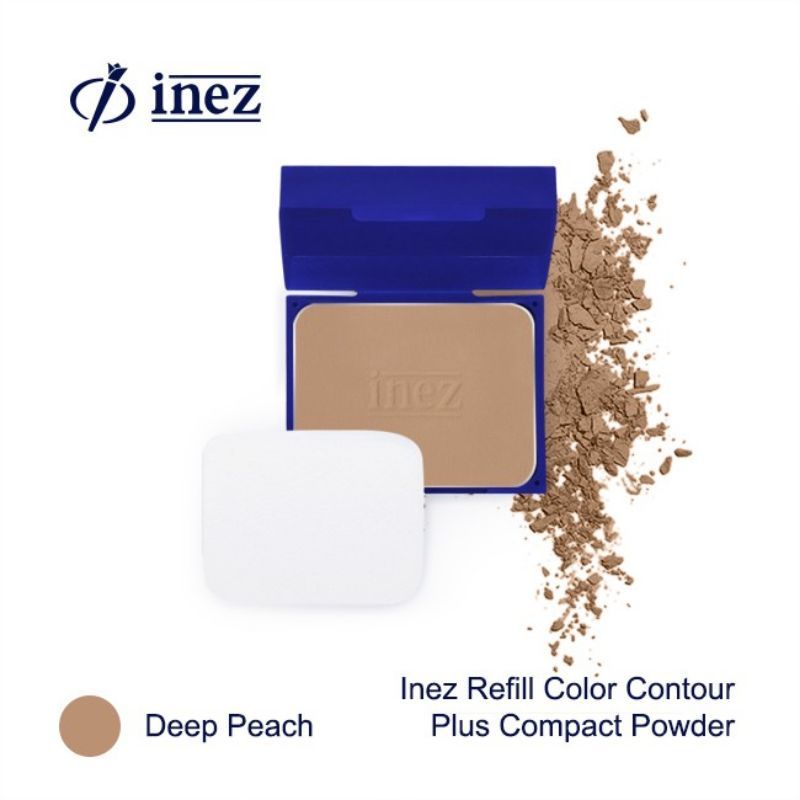 INEZ REFIL BEDAK COLOUR CONTOUR PLUS COMPACT POWDER INEZ KOSMETIK MURAJ