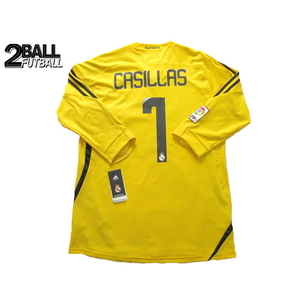 2008-2009 REAL MADRID GK HOME ORIGINAL JERSEY Size L CASILLAS #1