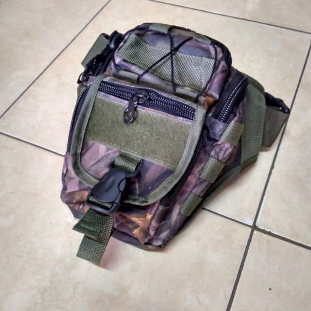 Tas Camo Perbakin/Tas selempang/Tas Paha camo