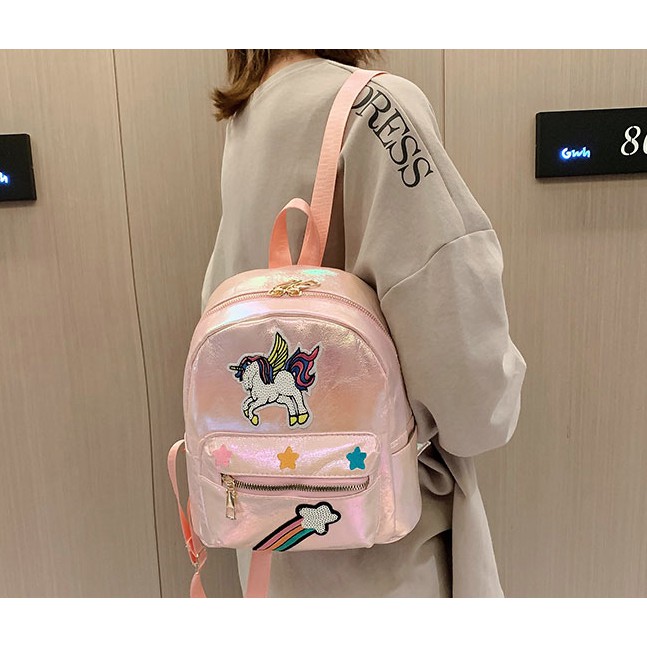 TAS ANAK CEWEK OIKO STAR UNICORN BACKPACK