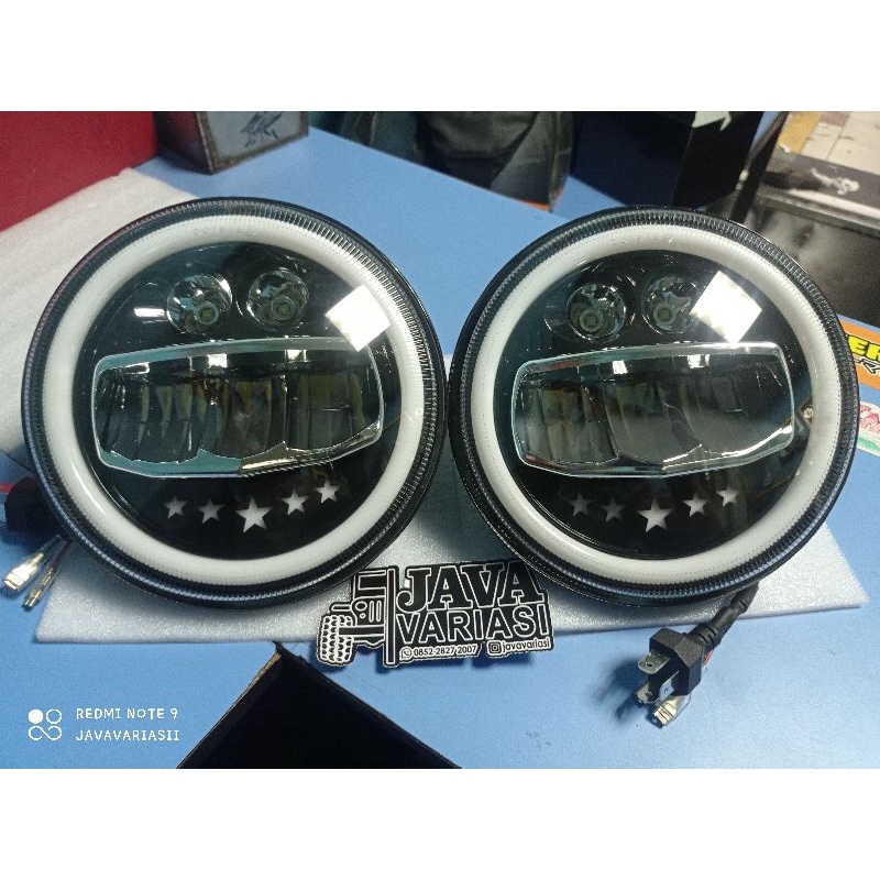 Headlamp LED jimny katana hardtop rubicon 7inch