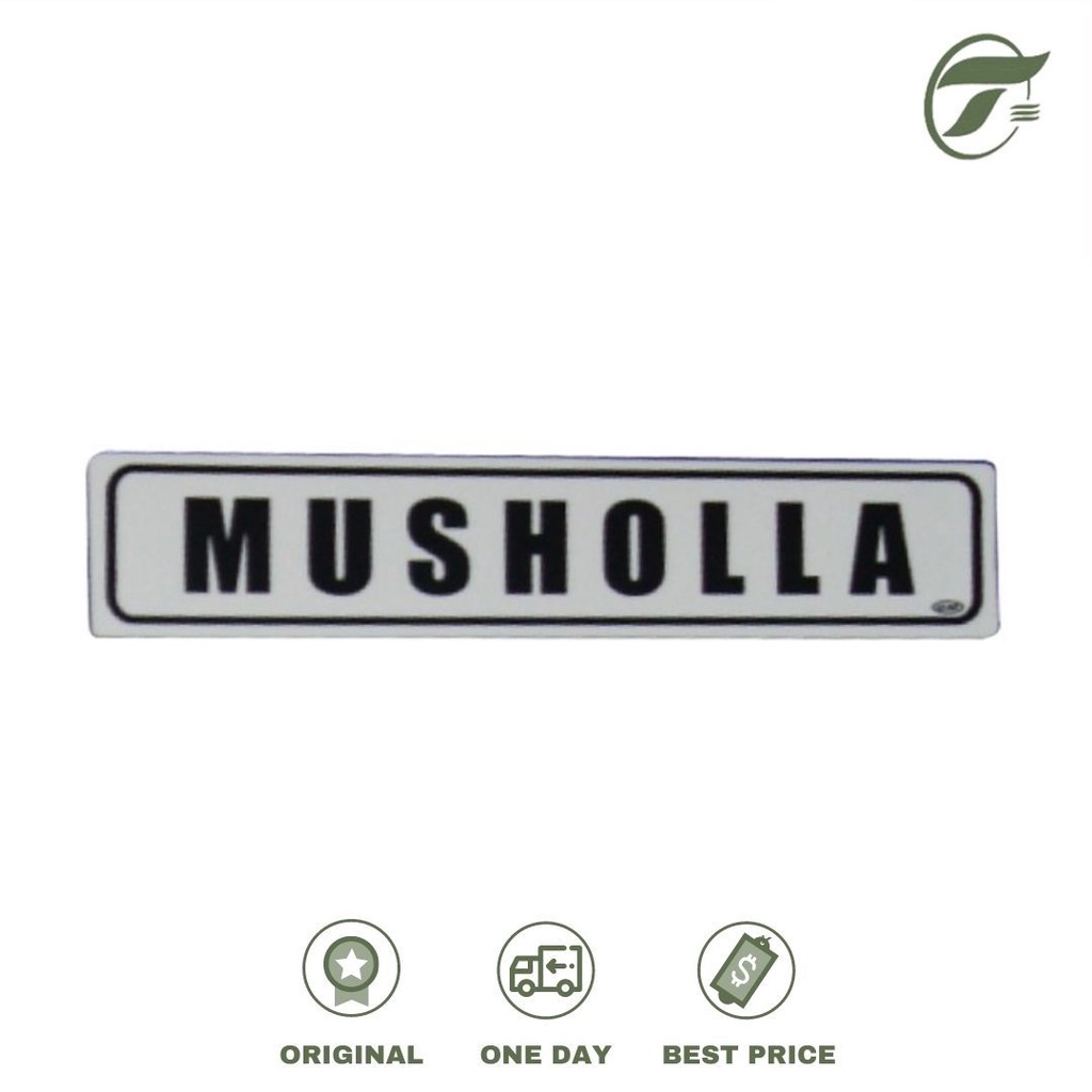 

PLAKAT KECIL MUSHOLLA GM TG0100100 LK 123 (5X20CM)