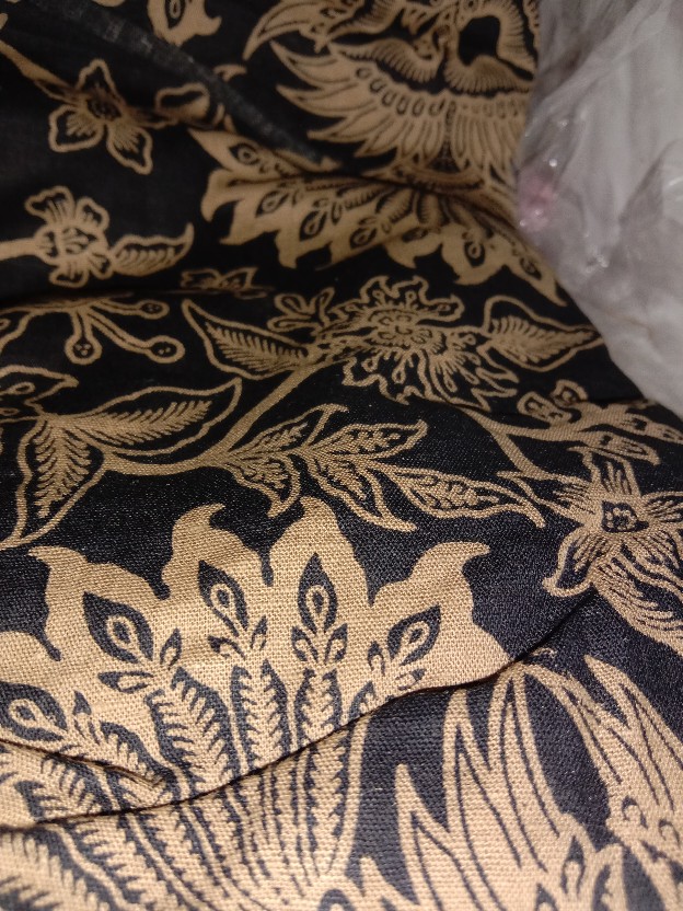 Ms Gamis Batik Sriwedari Maxi Bumil/busui Katun Sogan Jumbo