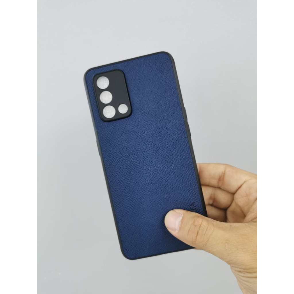 OPPO A96 / A76 / A95 / A74 4G SOFT CASE CANVAS CROSS PATTERN