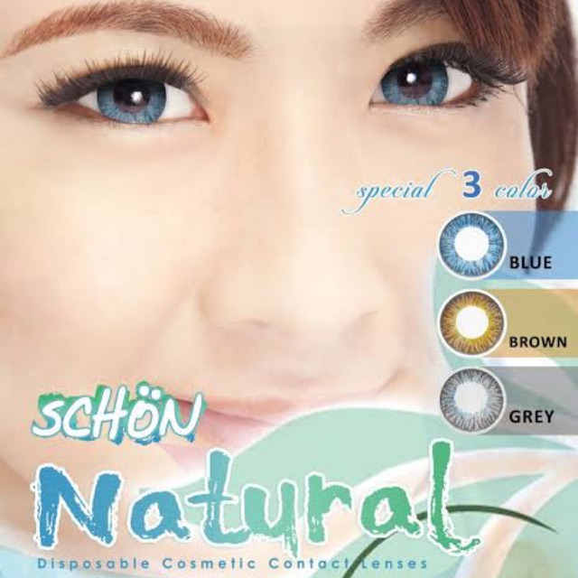 [NEW] Softlens SCHON - Natural (Made in Australia) by Optik Tunggal