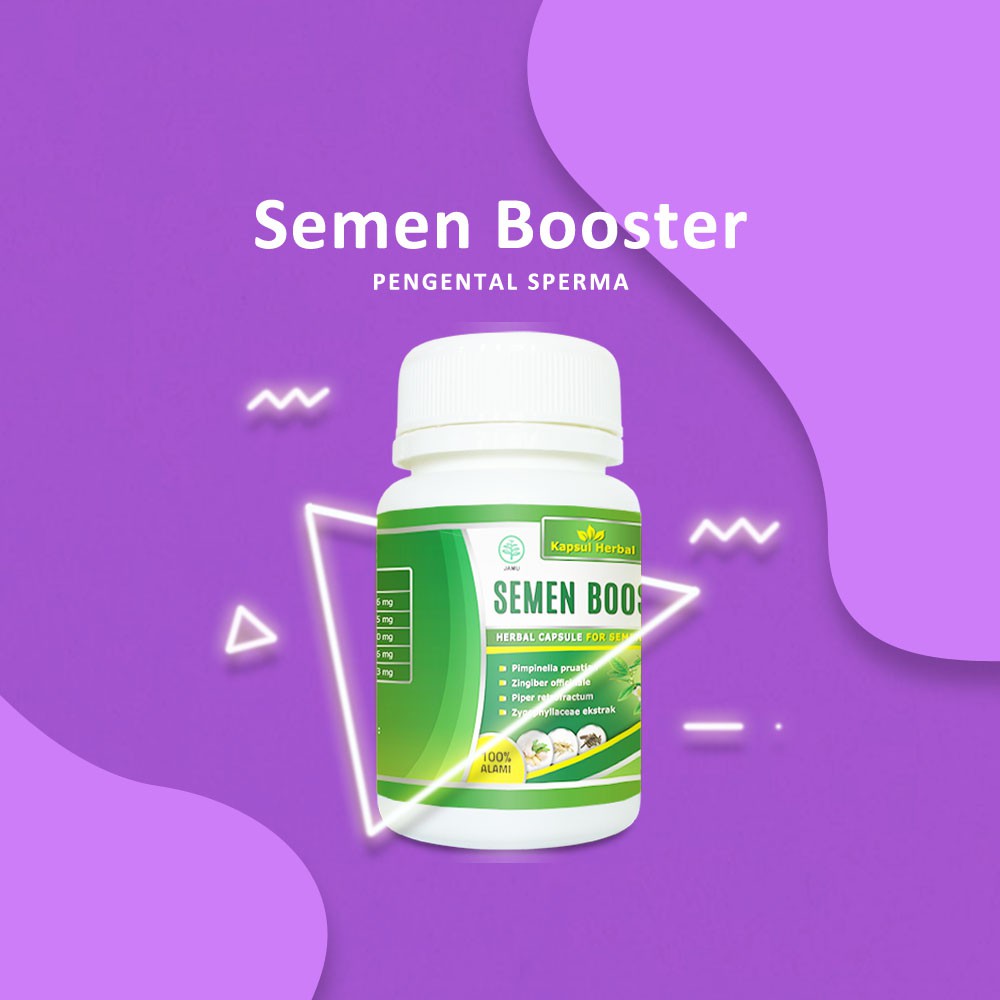 Semen Booster Pengental Serta Penyubur Alami Sangat Ampuh -cod --original