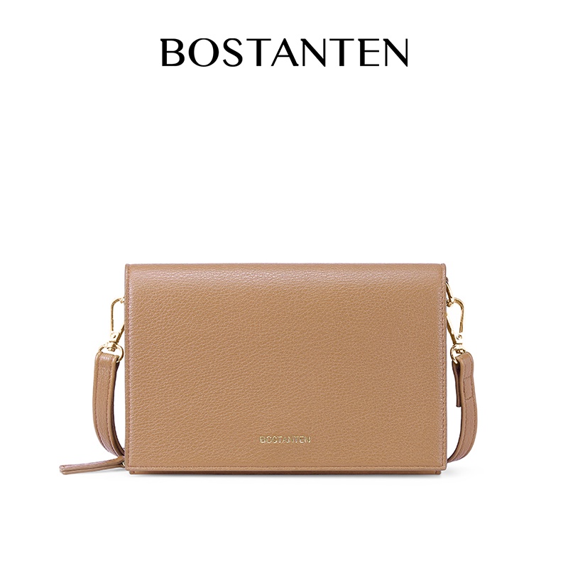 Bostanten Tas Wanita 3in1 Tas Selempang Tas Bahu Tas Clutch Warna Solid