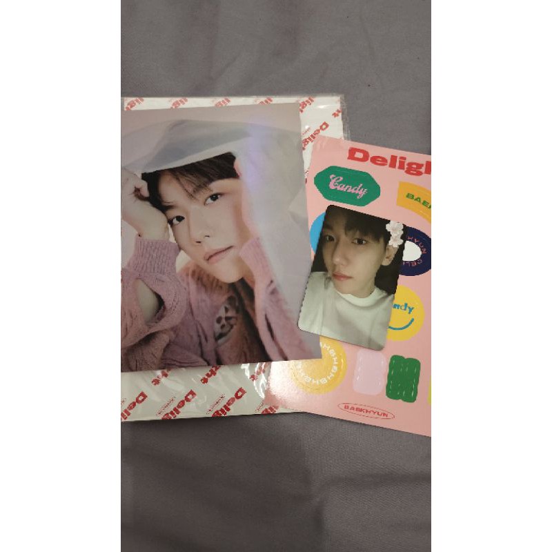 Photocard Baekhyun Chemistry Postcard Baekhyun