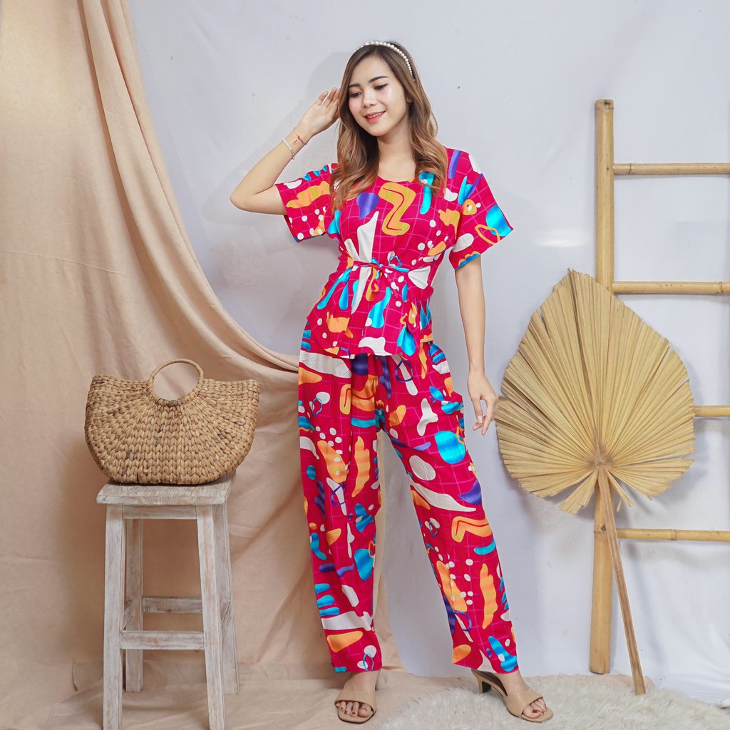 Babydoll Bali/Daster Bali-SET-TIK TOK PING