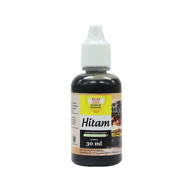 

KOEPOE PEWARNA KUE HITAM 30ML